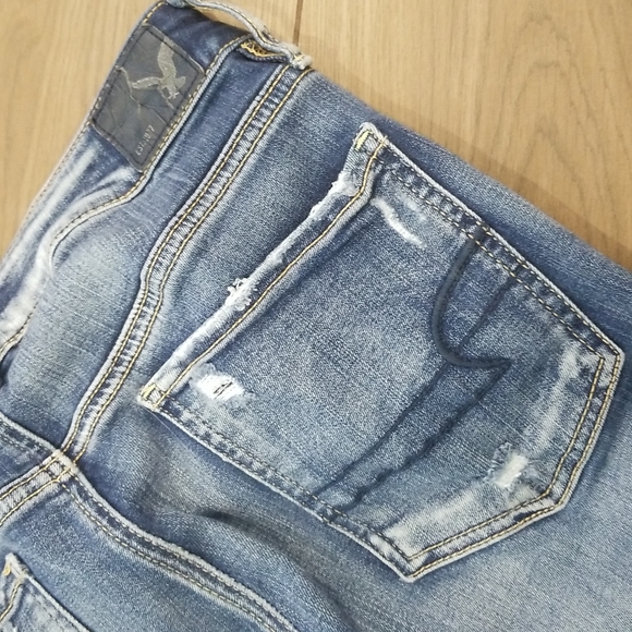 Super stretch womans jegging crop jeans - Picture 6 of 7